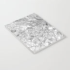 Baltimore White Map Notebook Gallery Image 3
