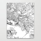 Baltimore White Map Notebook Gallery Image 4