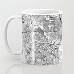 Baltimore White Map Coffee Mug Gallery Image 3