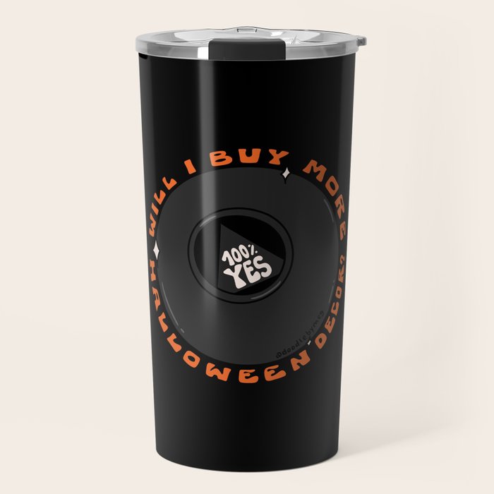 Will I Buy More Halloween Decorations? Travel Mug Gallery Image 1