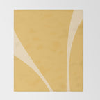 Minimalist Plant Abstract XXXIII Throw Blanket Gallery Image 2