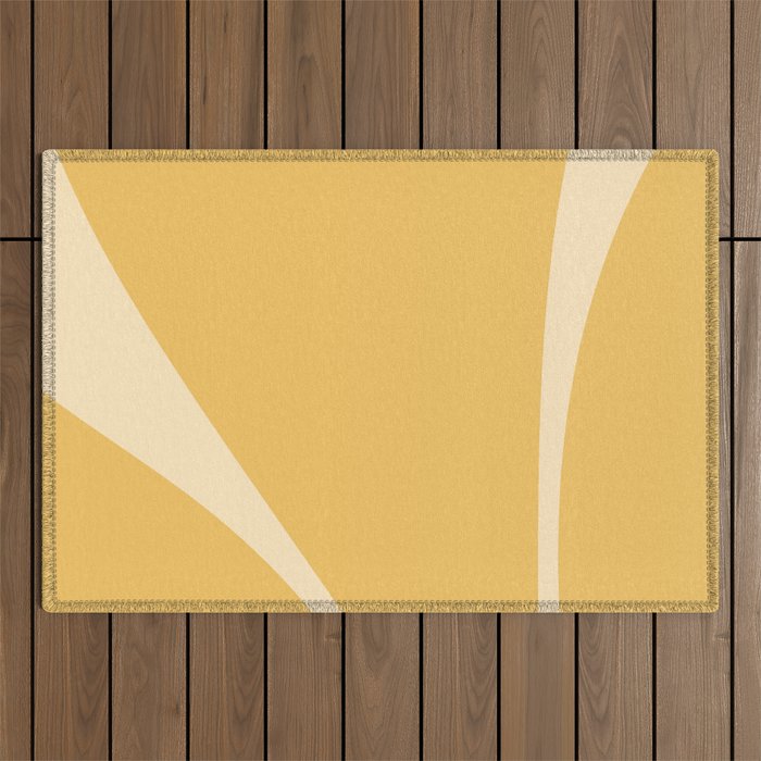 Minimalist Plant Abstract XXXIII Outdoor Rug Gallery Image 1