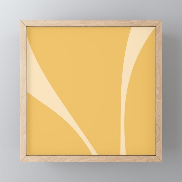 Minimalist Plant Abstract XXXIII Mini Art Print Gallery Image 1
