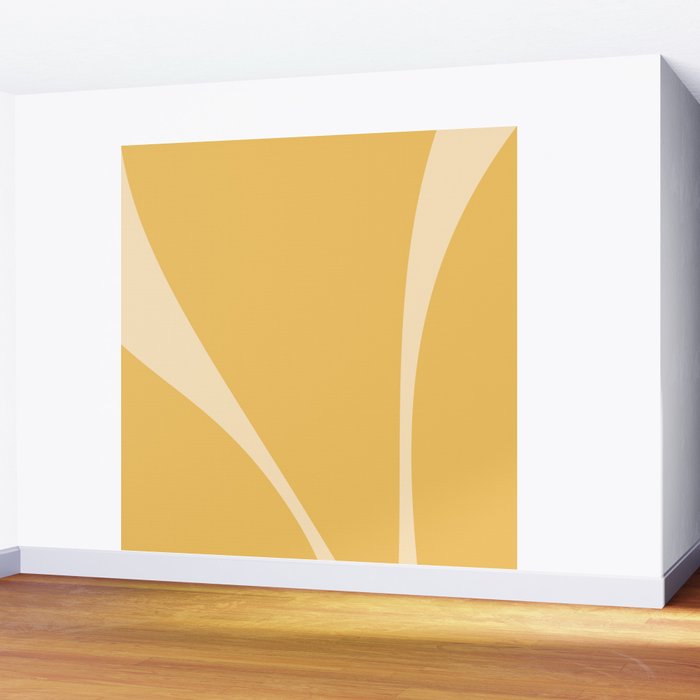 Minimalist Plant Abstract XXXIII Wall Mural Gallery Image 2