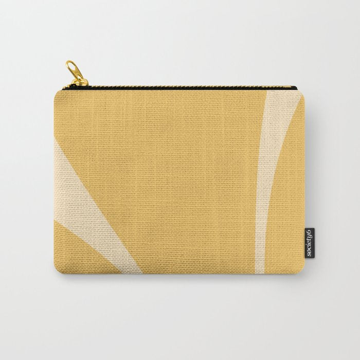 Minimalist Plant Abstract XXXIII Carry All Pouch Gallery Image 1