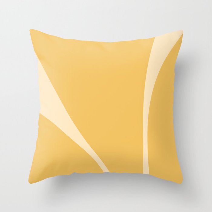 Minimalist Plant Abstract XXXIII Throw Pillow Gallery Image 6