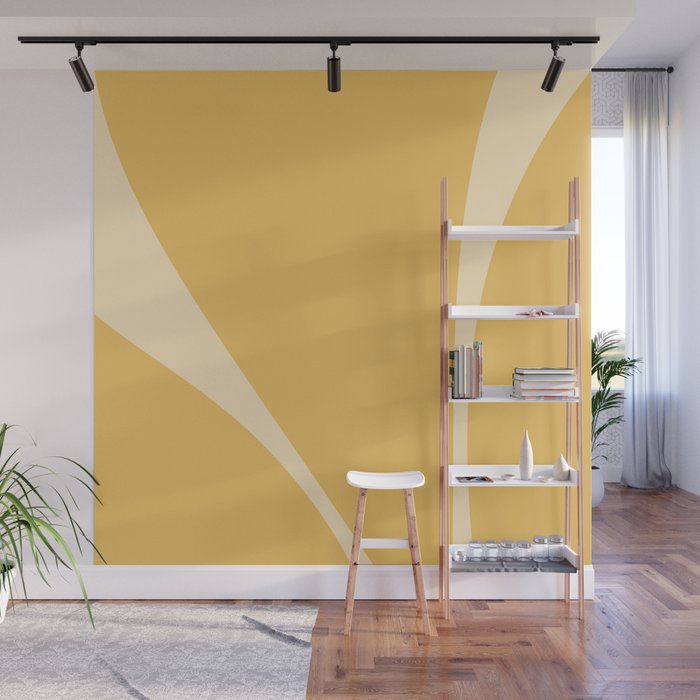 Minimalist Plant Abstract XXXIII Wall Mural Gallery Image 1