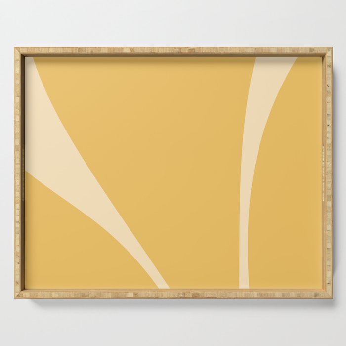 Minimalist Plant Abstract XXXIII Serving Tray Gallery Image 1