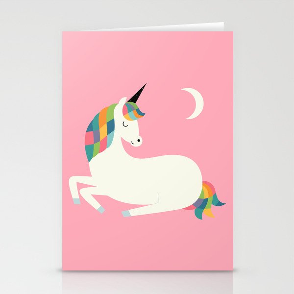 Unicorn Happiness Stationery Card Gallery Image 1