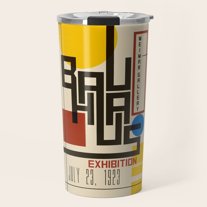 Bauhaus Poster I Travel Mug Gallery Image 1