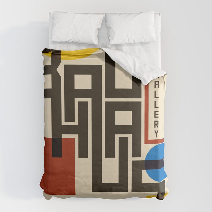 Bauhaus Poster I Duvet Cover Gallery Image 6