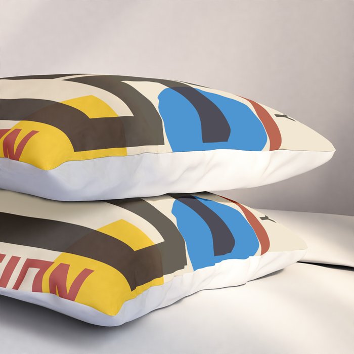 Bauhaus Poster I Pillow Sham Gallery Image 3