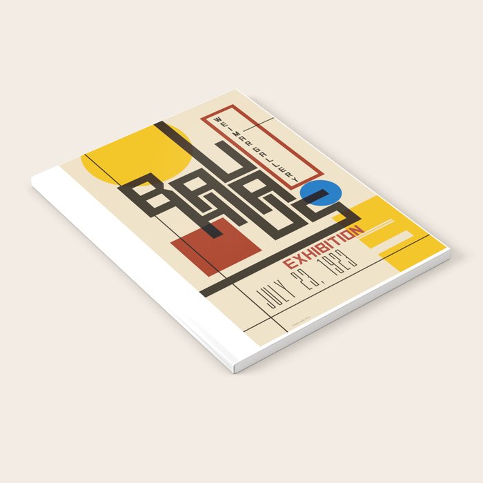Bauhaus Poster I Notebook Gallery Image 2