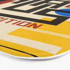 Bauhaus Poster I Bath Mat Gallery Image 3