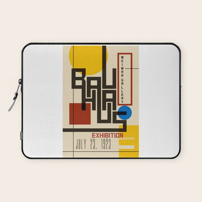 Bauhaus Poster I Laptop Sleeve Gallery Image 1