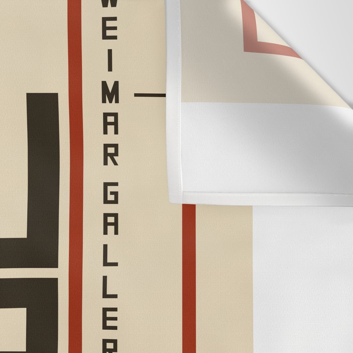 Bauhaus Poster I Wall Tapestry Gallery Image 3