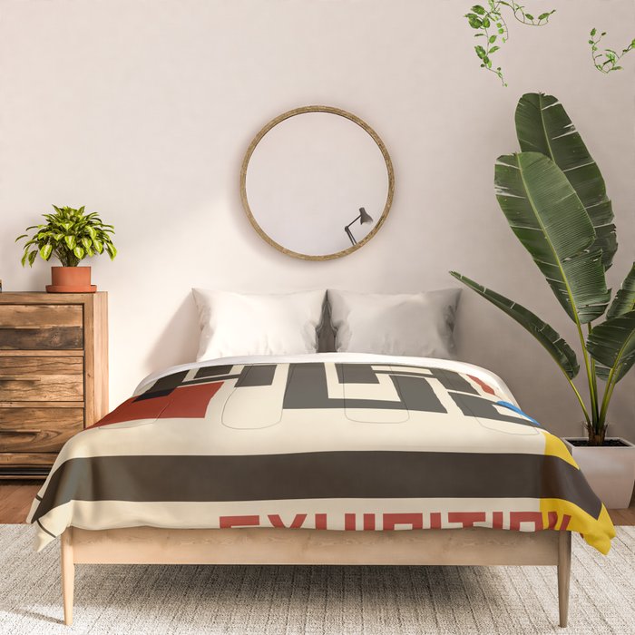 Bauhaus Poster I Comforter Gallery Image 3