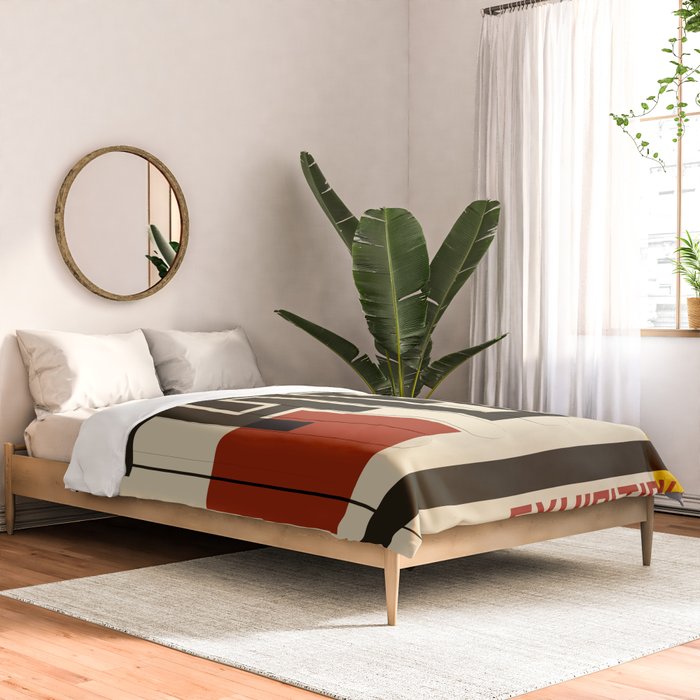 Bauhaus Poster I Comforter Gallery Image 2