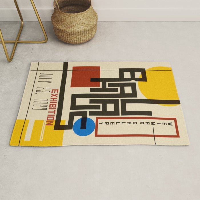 Bauhaus Poster I Rug Gallery Image 1