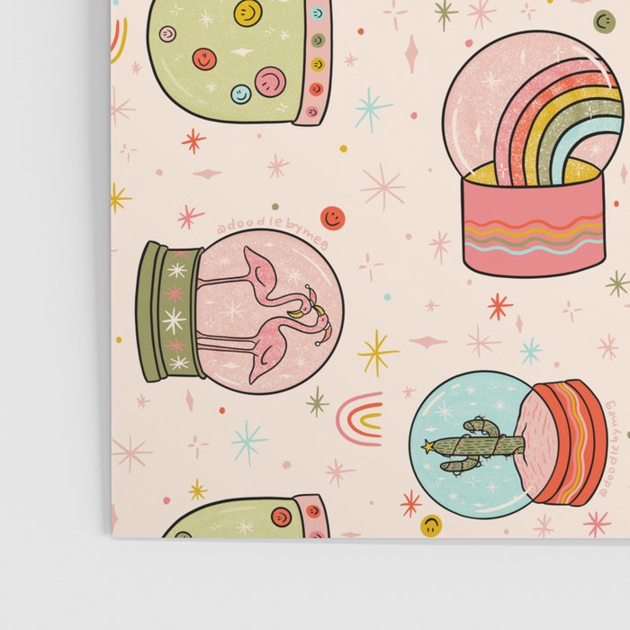 Snow Globe Print Poster Gallery Image 3