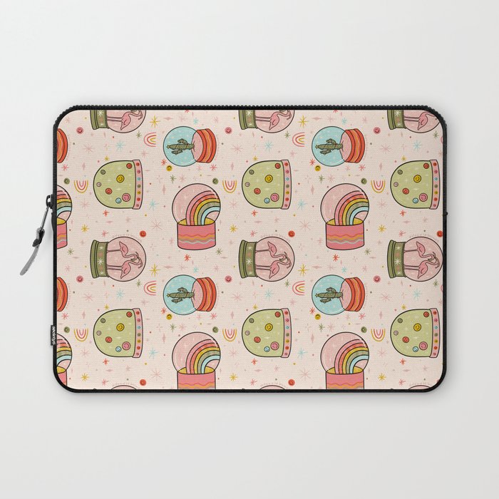 Snow Globe Print Laptop Sleeve Gallery Image 1