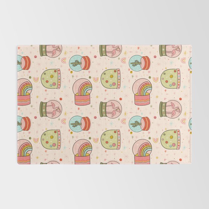 Snow Globe Print Rug Gallery Image 2