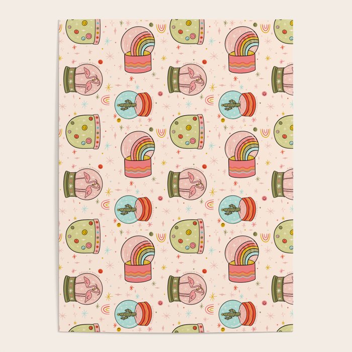 Snow Globe Print Poster Gallery Image 1