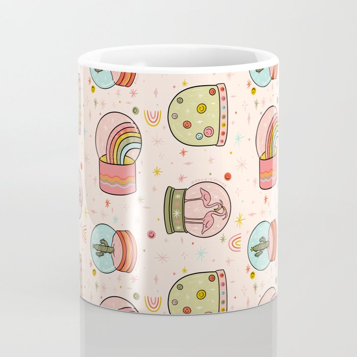 Snow Globe Print Coffee Mug Gallery Image 4