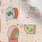 Snow Globe Print Wall Tapestry Gallery Image 3