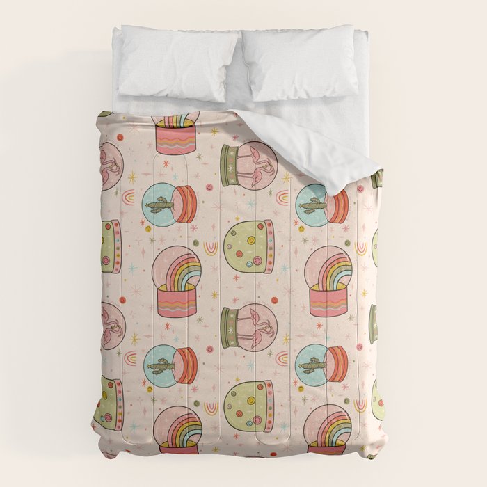 Snow Globe Print Comforter Gallery Image 6