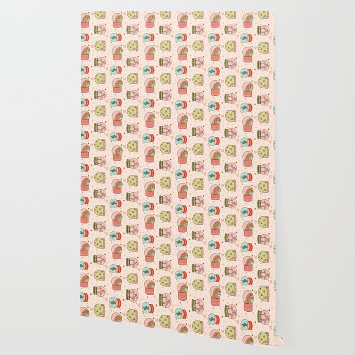 Snow Globe Print Wallpaper Gallery Image 2