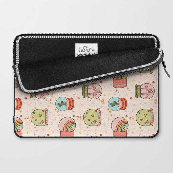 Snow Globe Print Laptop Sleeve Gallery Image 2