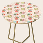 Snow Globe Print Side Table Gallery Image 2