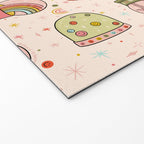Snow Globe Print Welcome Mat Gallery Image 2