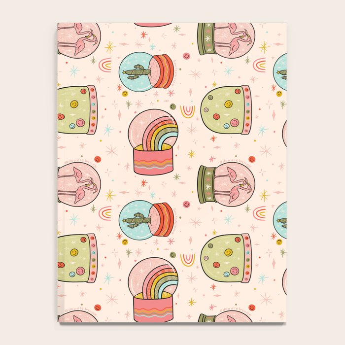Snow Globe Print Notebook Gallery Image 4