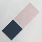 Pink & Navy Yoga Mat Gallery Image 1
