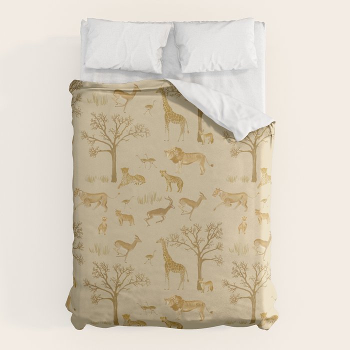 Safari in the Serengeti Duvet Cover Gallery Image 1