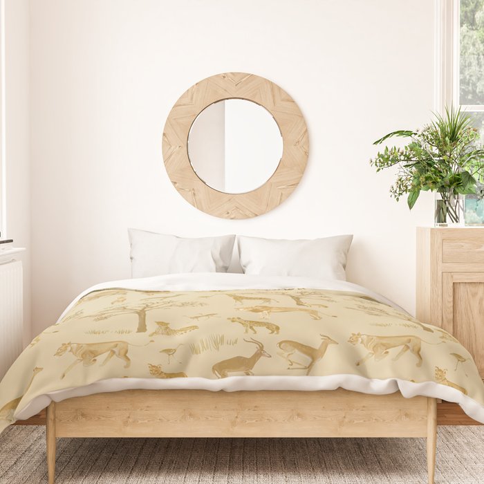 Safari in the Serengeti Duvet Cover Gallery Image 3