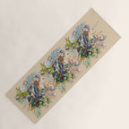 Floral Falcon Garden Yoga Mat Gallery Image 1