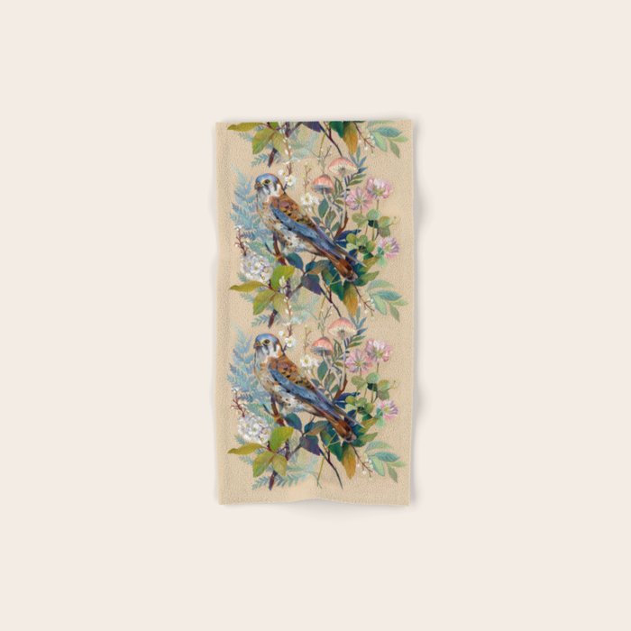 Floral Falcon Garden Bath Towel Gallery Image 1