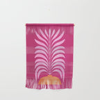 THE VASE 02: Bordeaux Wine Leaves Wall Hanging Gallery Image 1