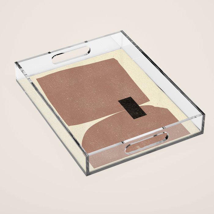 Desert Stone Collage Acrylic Tray Gallery Image 1