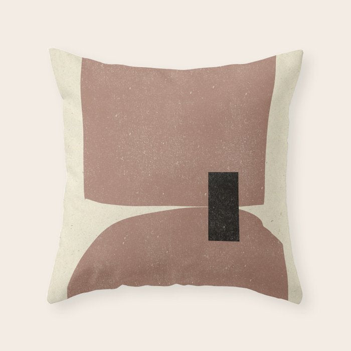 Desert Stone Collage Throw Pillow Gallery Image 6