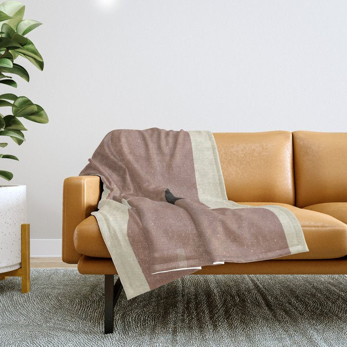 Desert Stone Collage Throw Blanket Gallery Image 1