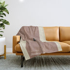 Desert Stone Collage Throw Blanket Gallery Image 1