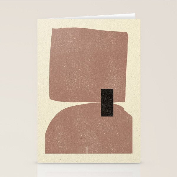 Desert Stone Collage Stationery Card Gallery Image 1