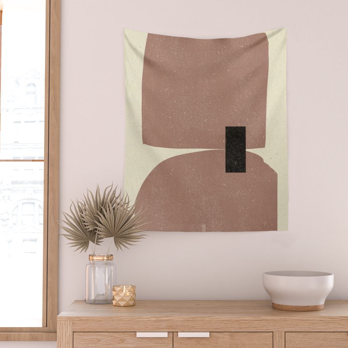 Desert Stone Collage Wall Tapestry Gallery Image 2