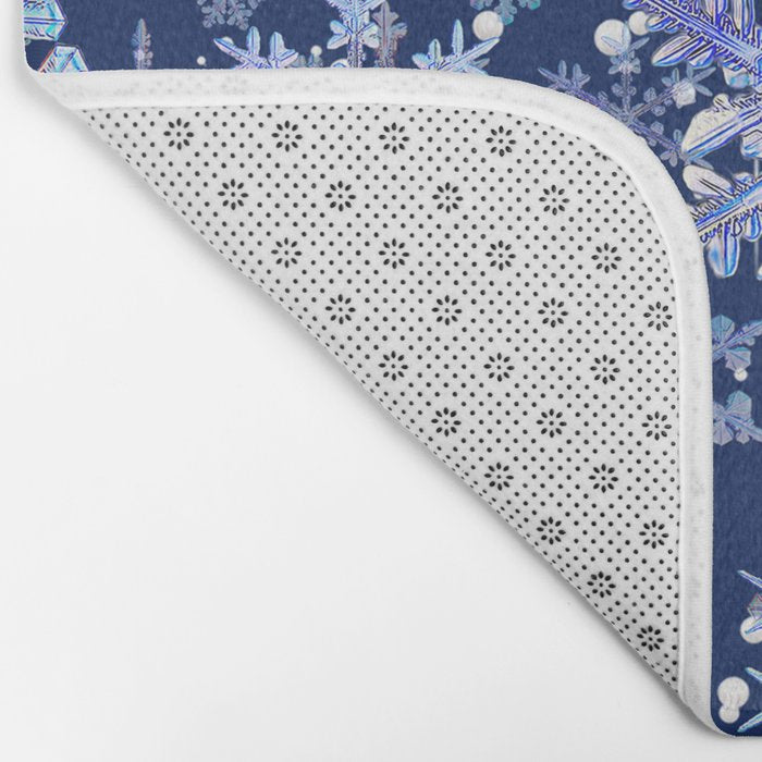 Snowflakes #3 Bath Mat Gallery Image 2