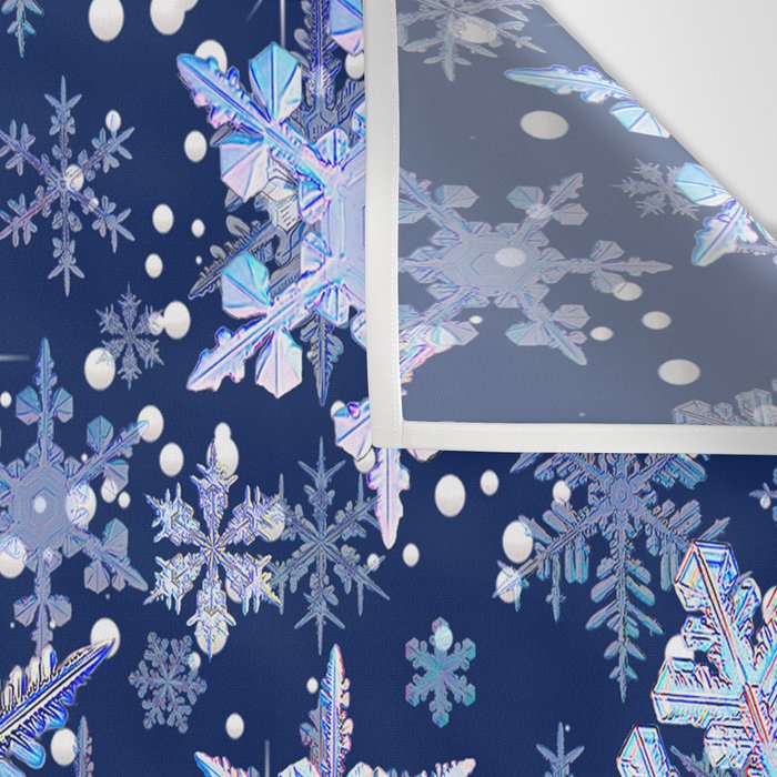 Snowflakes #3 Wall Tapestry Gallery Image 3