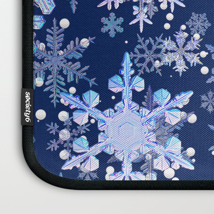 Snowflakes #3 Laptop Sleeve Gallery Image 3